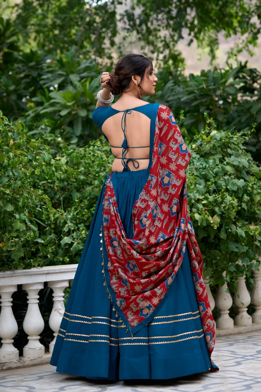 Buy Beautiful Printed Navratri lehenga choli in Surat - Reseller Bazzar
